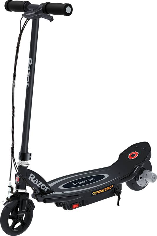 Razor Power Core E90 elsparkcykel – Svart 16 km/h | För barn 8+ år