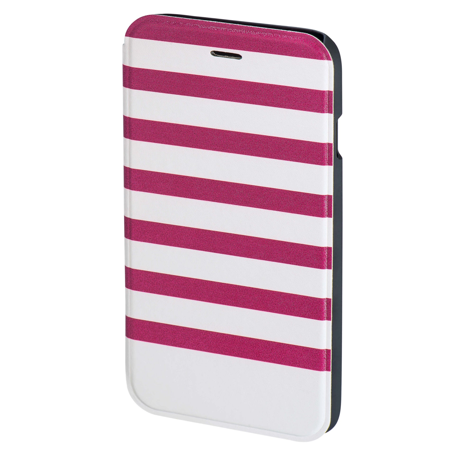 hama-hama-planboksvaska-designline iPhone6/6S Stripe Rosa/Vit