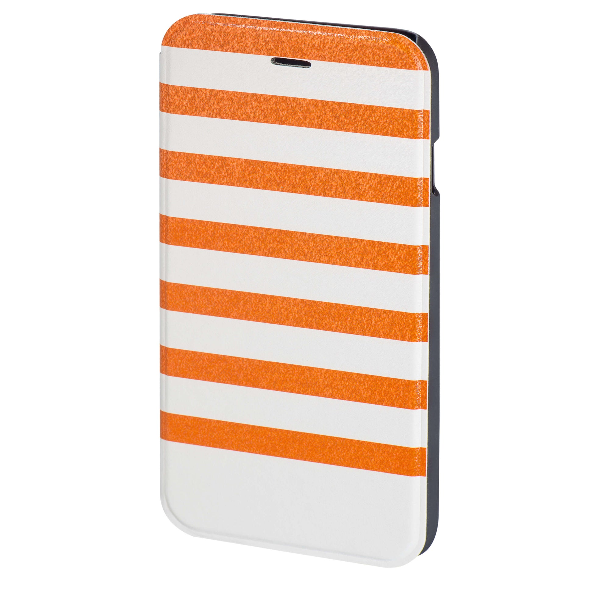 hama-hama-planboksvaska-designline iPhone6/6S Stripe Orange/Vit
