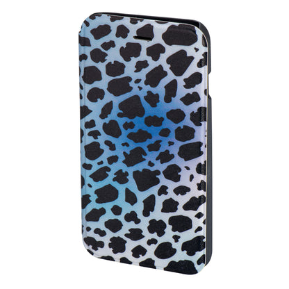 hama-hama-planboksvaska-designline iPhone6/6S Leopard Blå