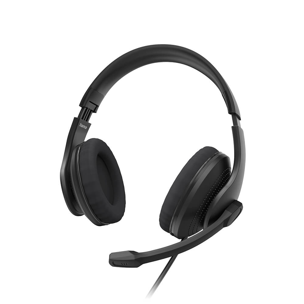 hama-hama-headset-pc-office-stereo Over-Ear HS-USB300 V2 Black