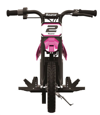 Razor Dirt Rocket MX125 – eldriven cross för barn 5+ år Rosa