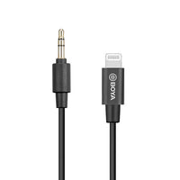 BOYA Mikrofonadapter Lightning - 3.5mm