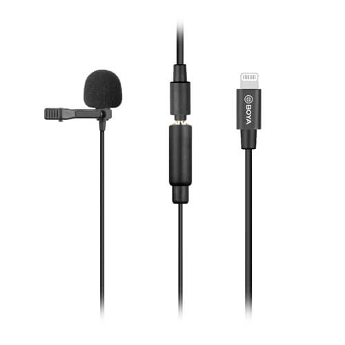 boya-boya-mikrofon-lavalier BY-M2 Lightning 6m