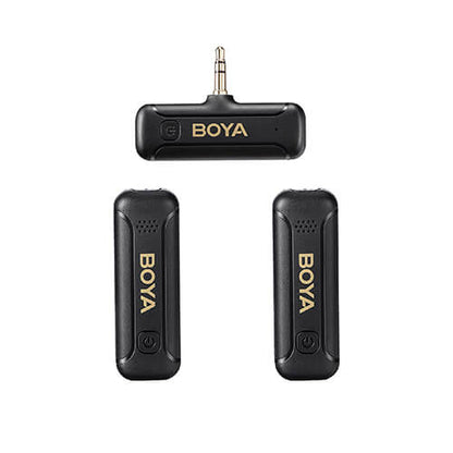 boya-boya-wireless-microphone-x2 BY-WM3T2-M2 3.5mm TRS