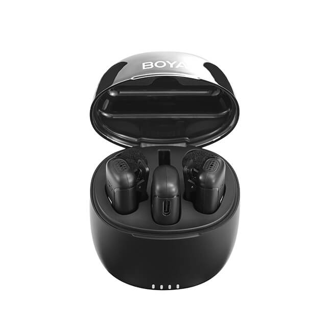 boya-boya-wireless-2-4ghz-microphone-x2 BY-WM3T-M2 3.5mm TRS - Charging Case