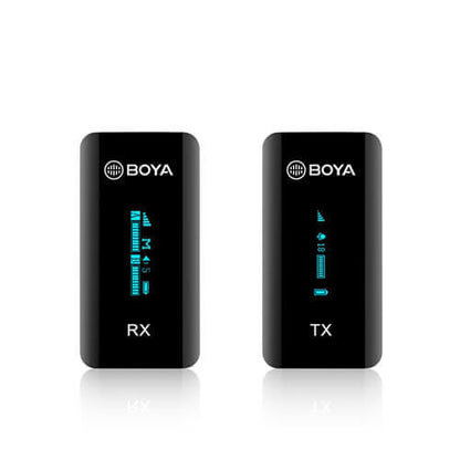 boya-boya-wireless-microphone-x1 BY-XM6-S1 3.5mm TRS/TRRS 2.4GHz
