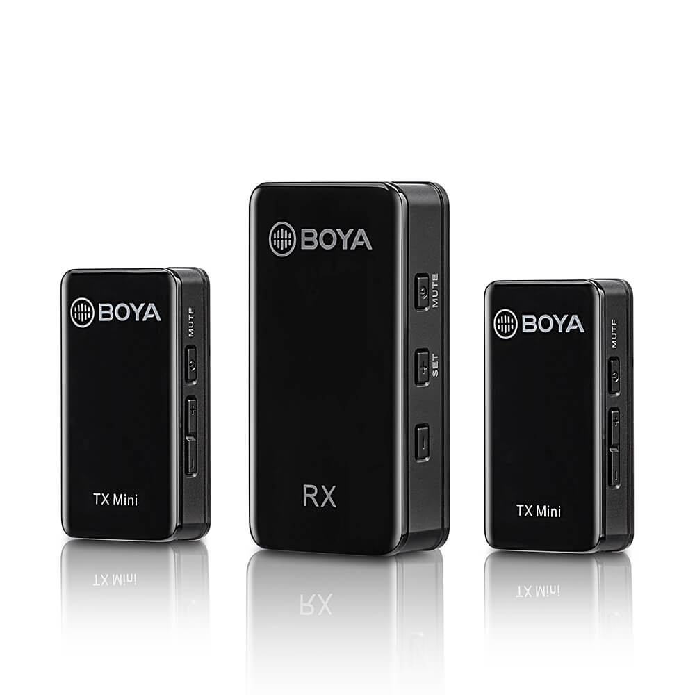 boya-boya-wireless-microphone-x2 BY-XM6-S2 Mini 3.5mm