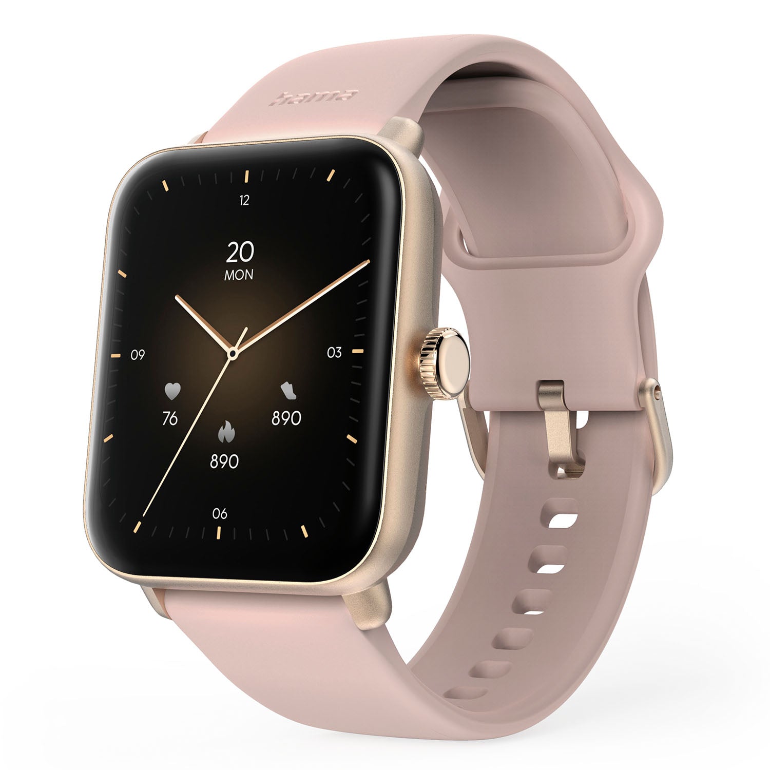 hama-hama-smart-watch-6010 Rose Gold