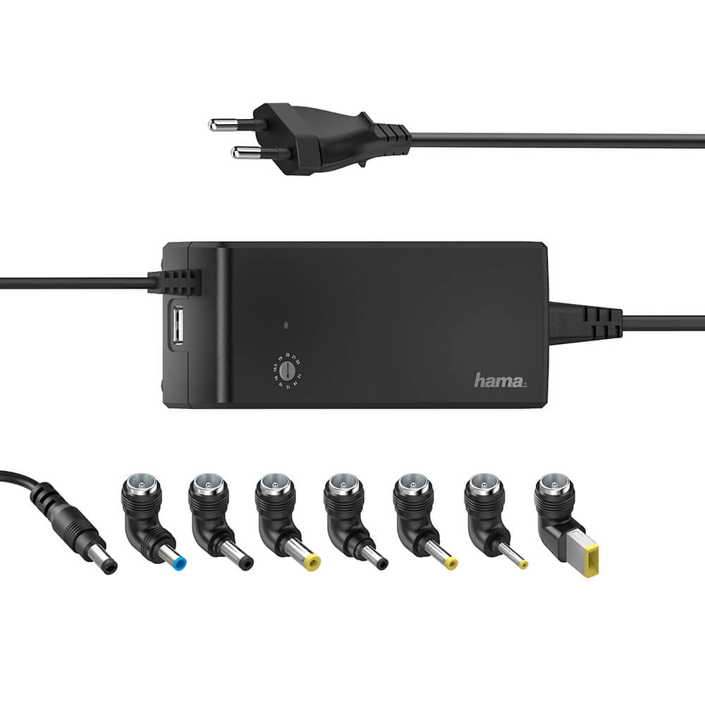 hama-hama-natdel-notebook-universal 100-240V 12-22V/90W 8x Adapter