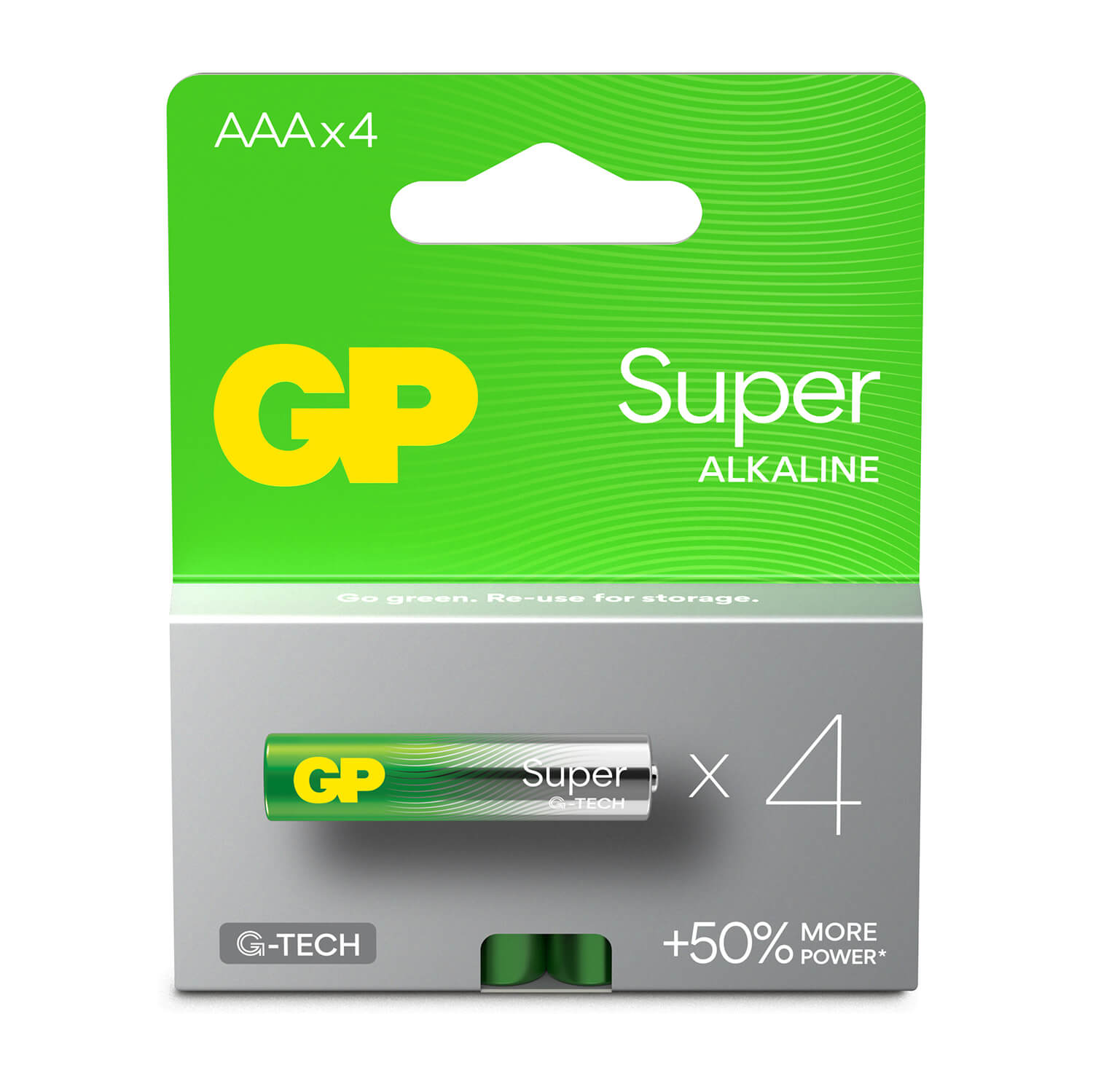 gp-gp-super-alkaline-battery AAA LR03 4-pack