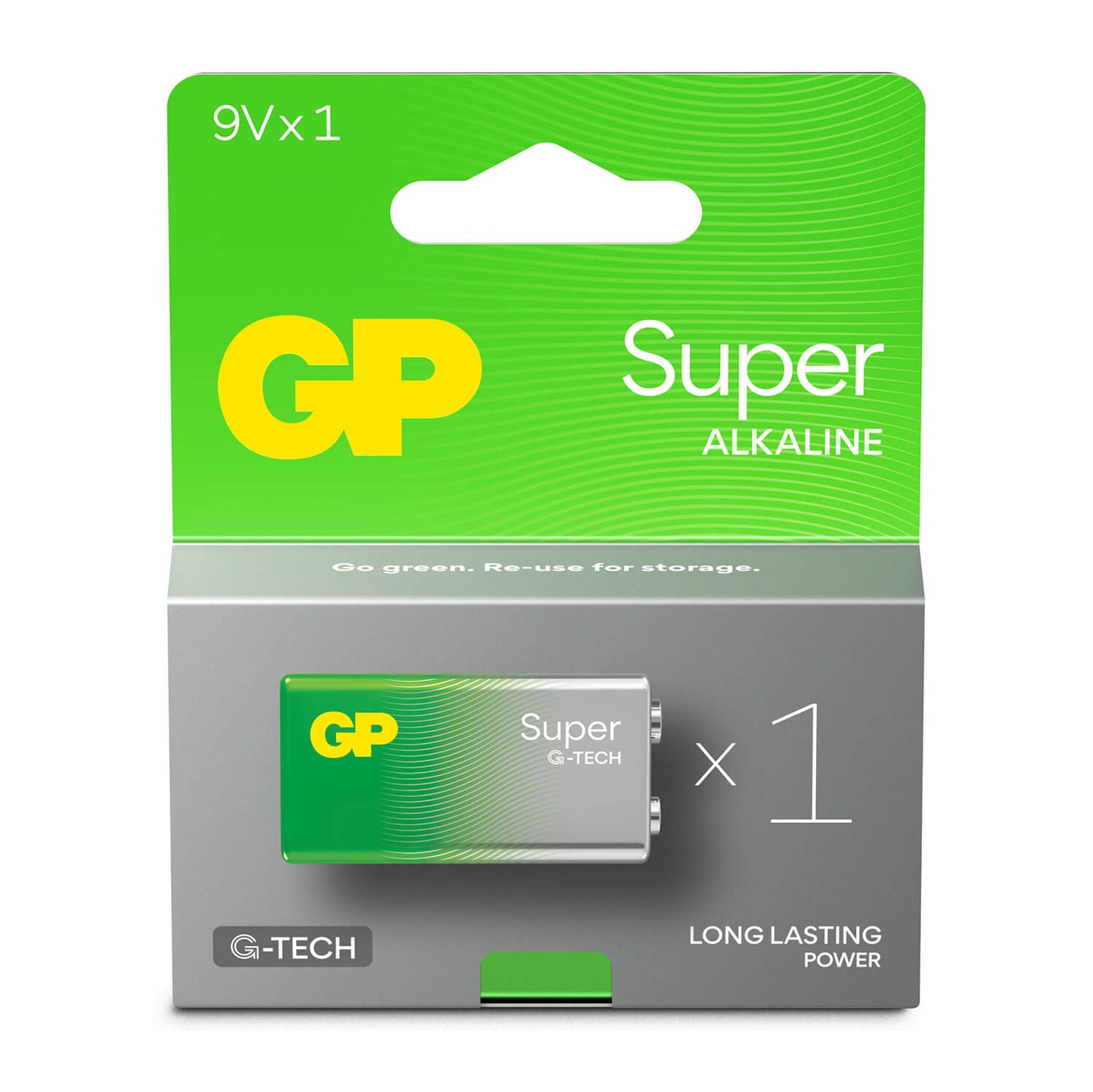 gp-gp-super-alkaline-battery 9V 1-pack