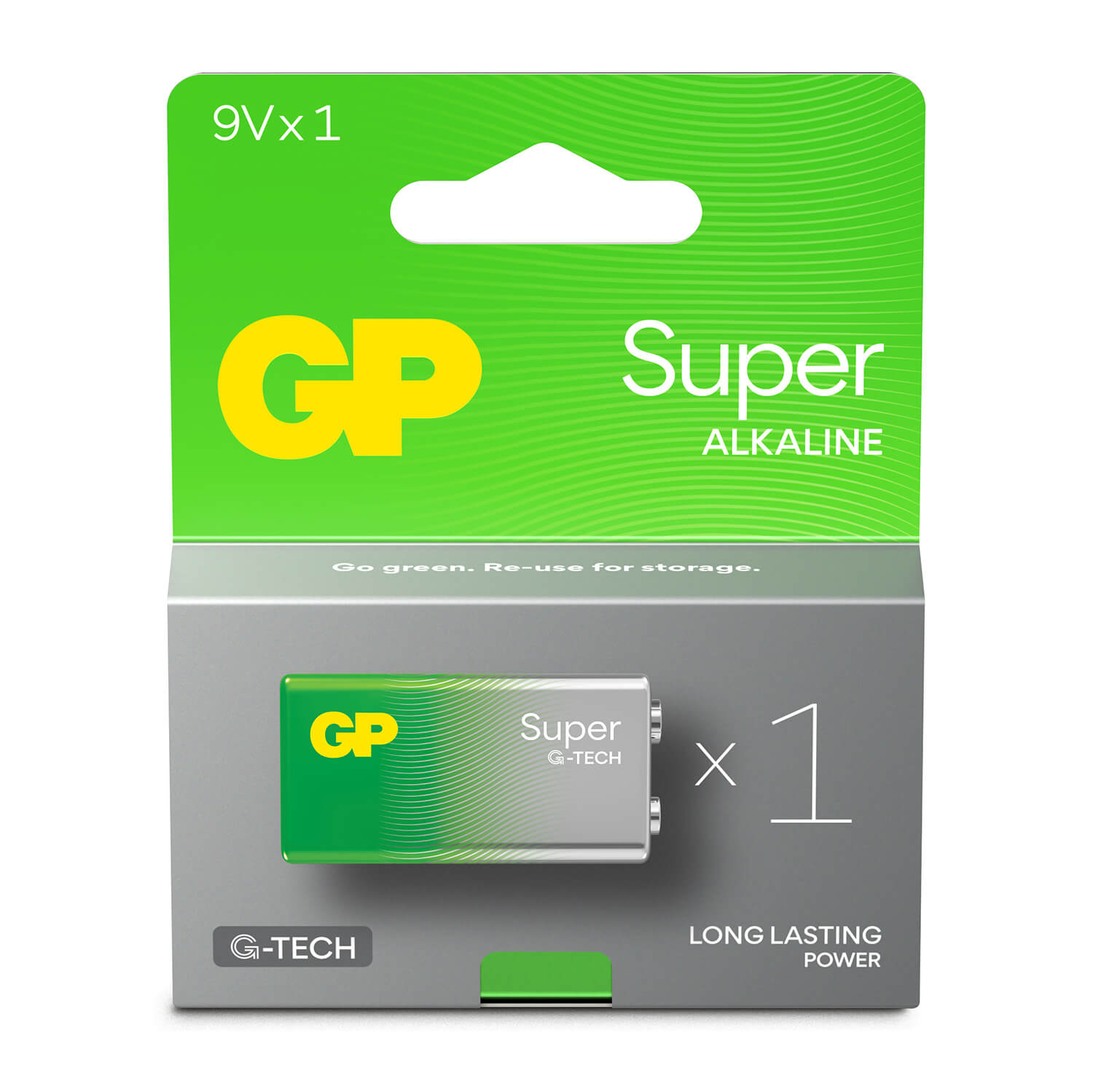 gp-gp-super-alkaline-battery 9V 1-pack