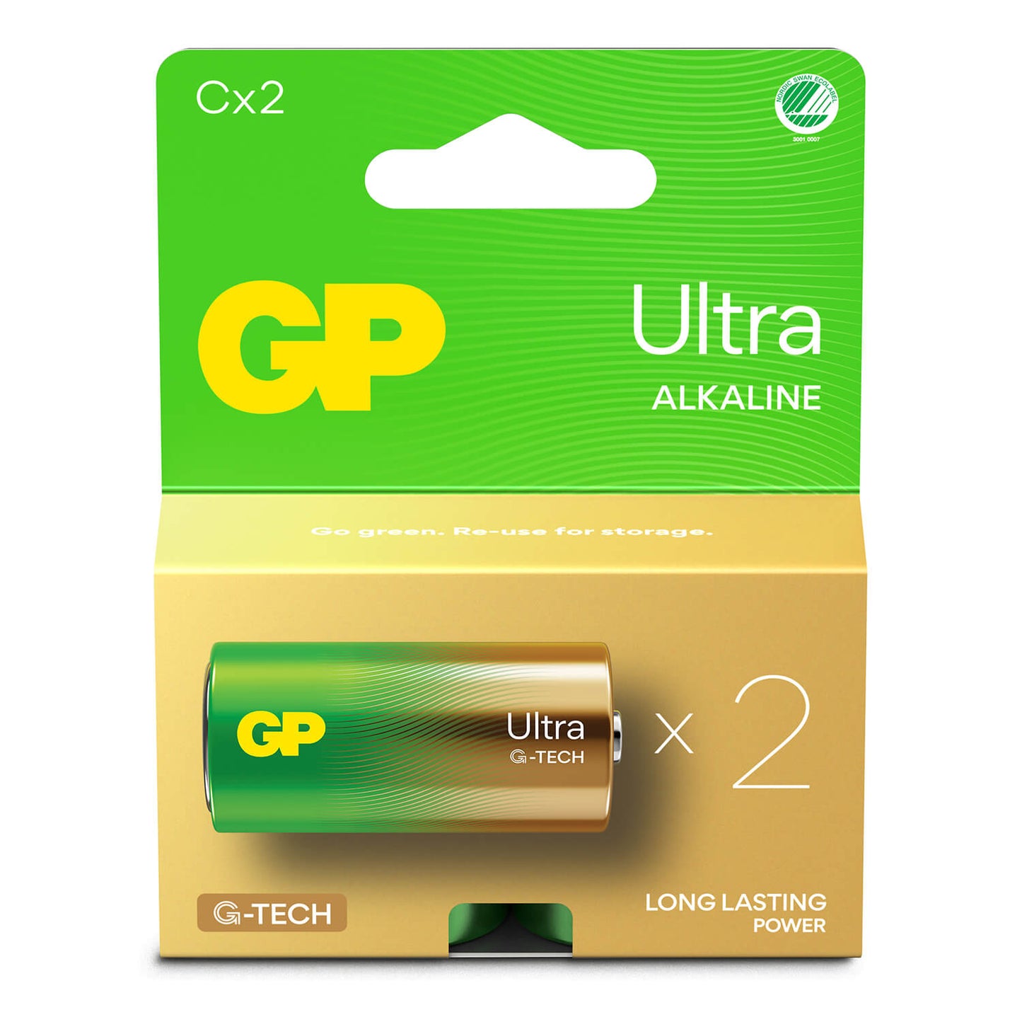 gp-gp-ultra-alkaline-battery C LR14 2-pack