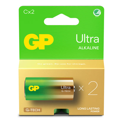 gp-gp-ultra-alkaline-battery C LR14 2-pack