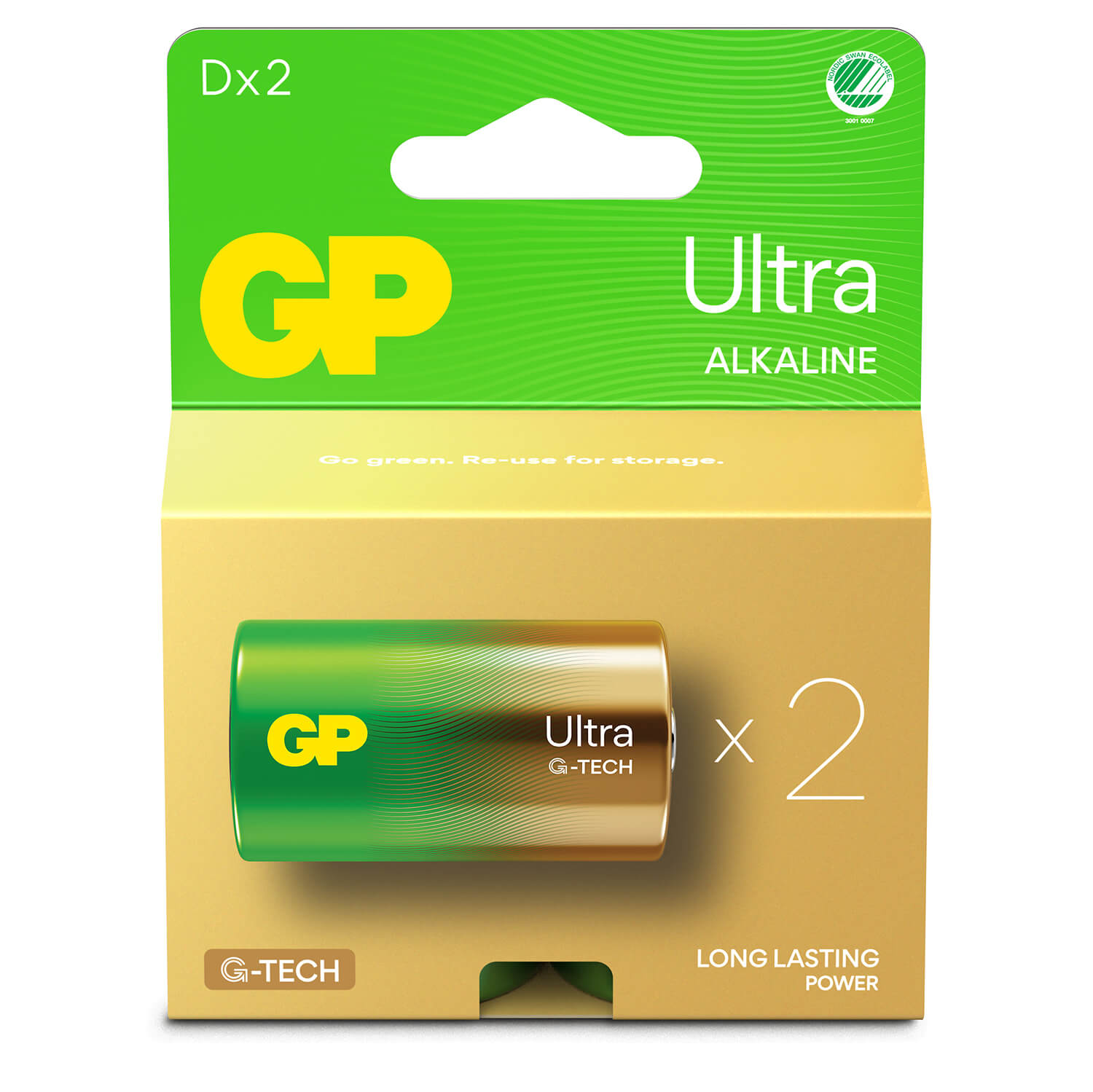 gp-gp-ultra-alkaline-battery D LR20 2-pack