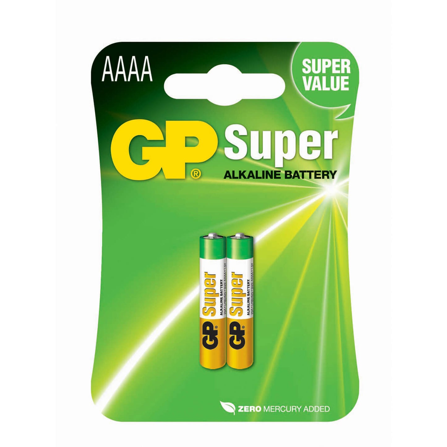gp-gp-alkaline-battery AAAA LR61 2-pack