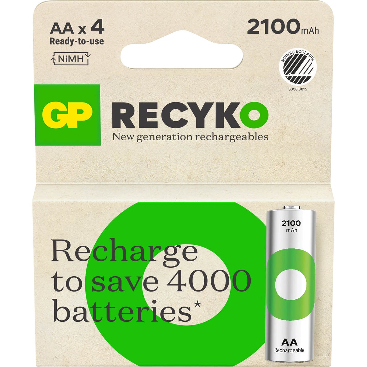 GP GP Recyko NiMH Battery