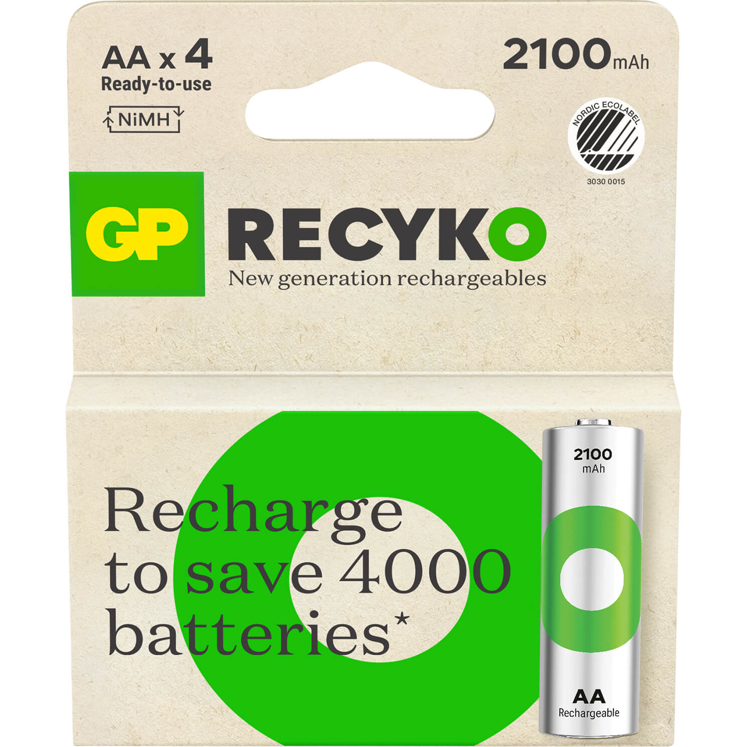 GP GP Recyko NiMH Battery
