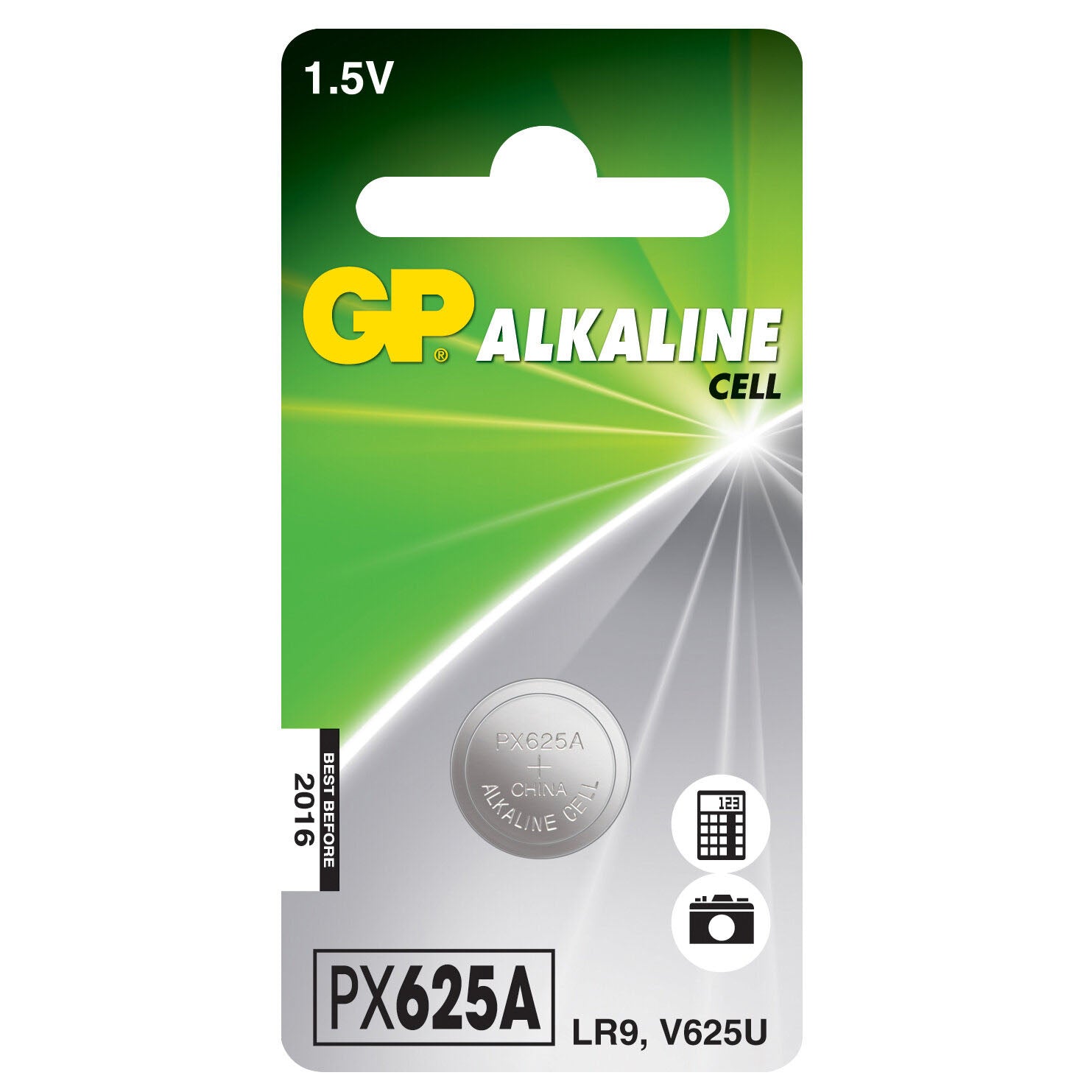 gp-gp-alkaline-coin-cell PX625A/LR9 1-pack