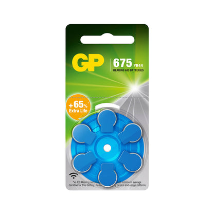 gp-gp-hearing-aid-battery ZA675/PR44 6-pack