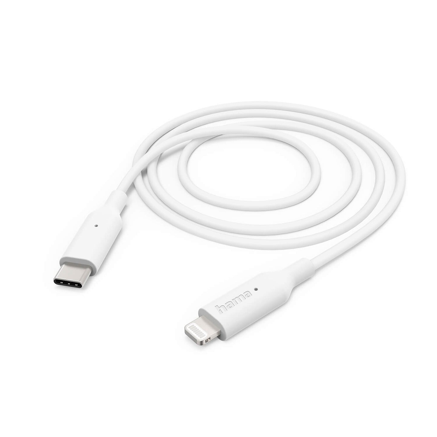 hama-hama-charging-cable-usb-c-to Lightning 1.0m White