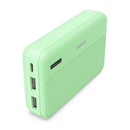 hama-hama-powerbank-pocket-10000mah Green
