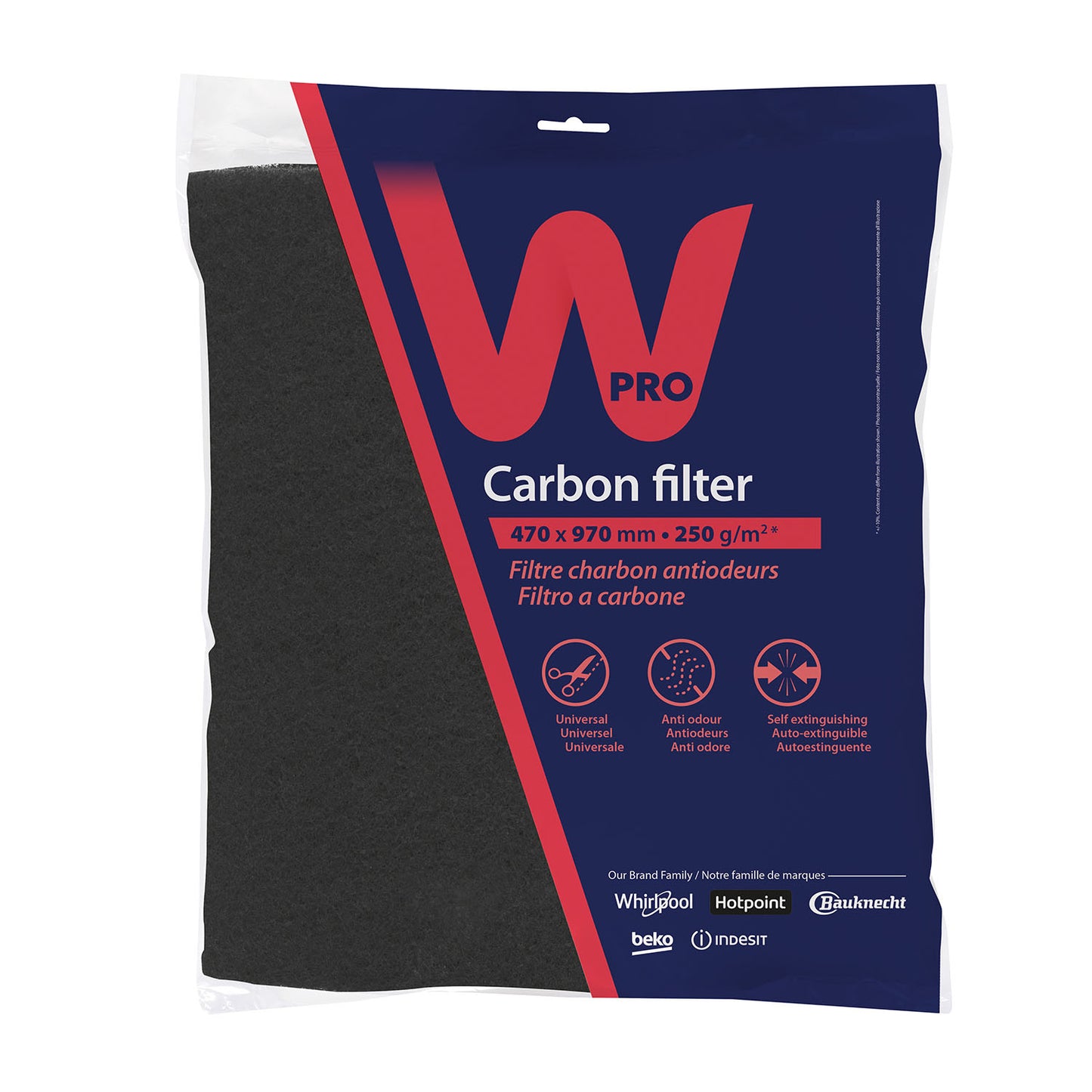 wpro-wpro-kolfilter-for-koksflakt Universal UCF017