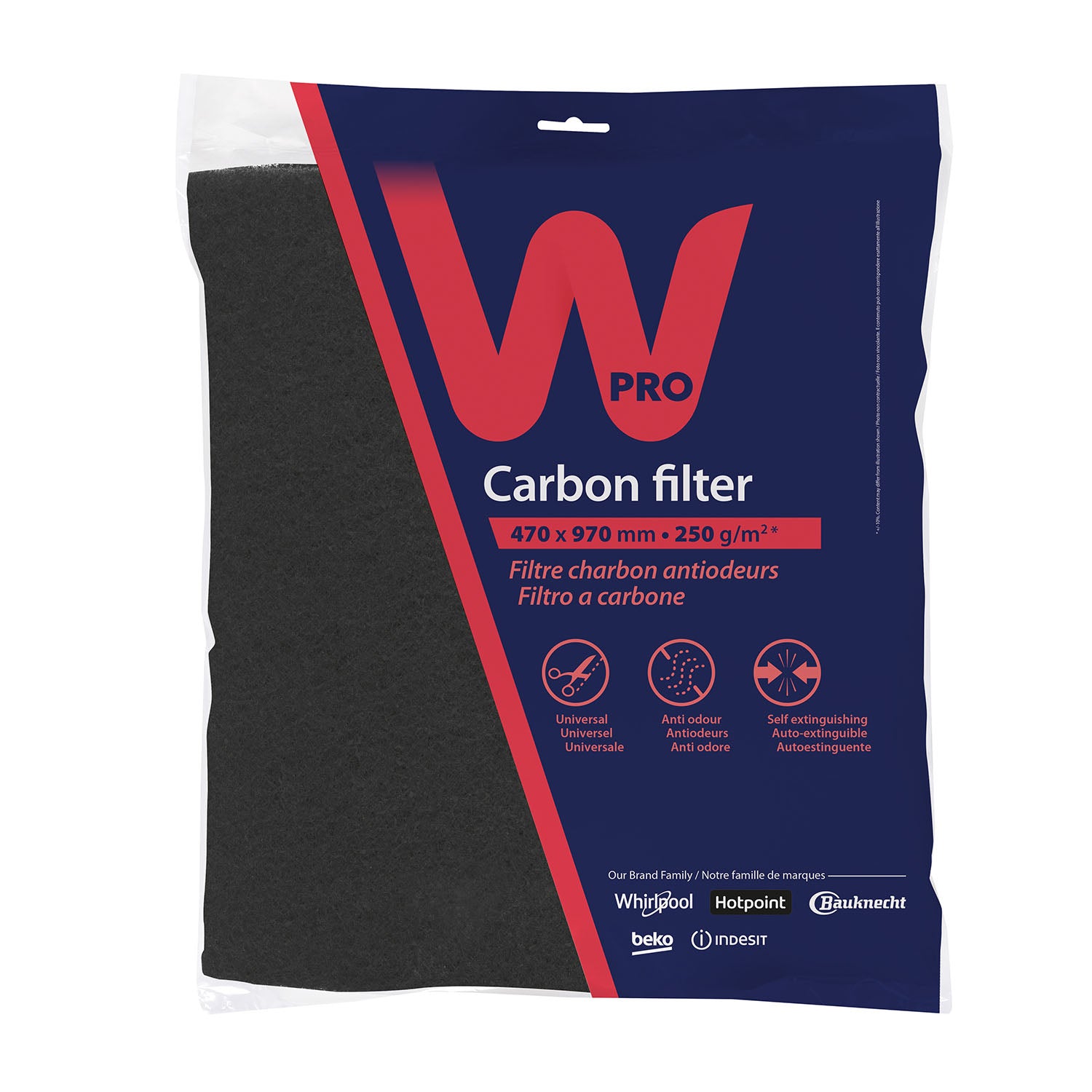 wpro-wpro-kolfilter-for-koksflakt Universal UCF017
