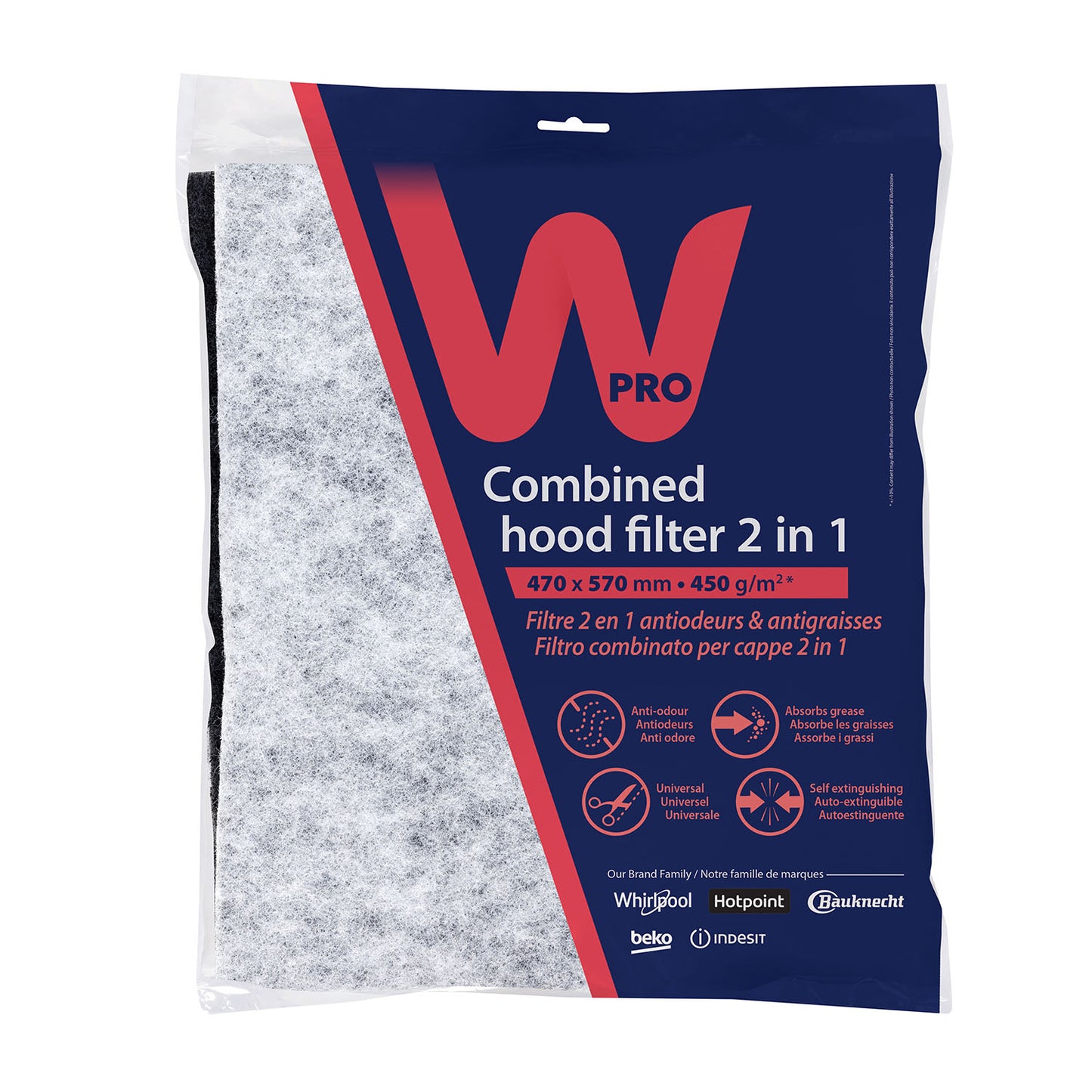 wpro-wpro-kolfilter-for-koksflakt Universal UCF016