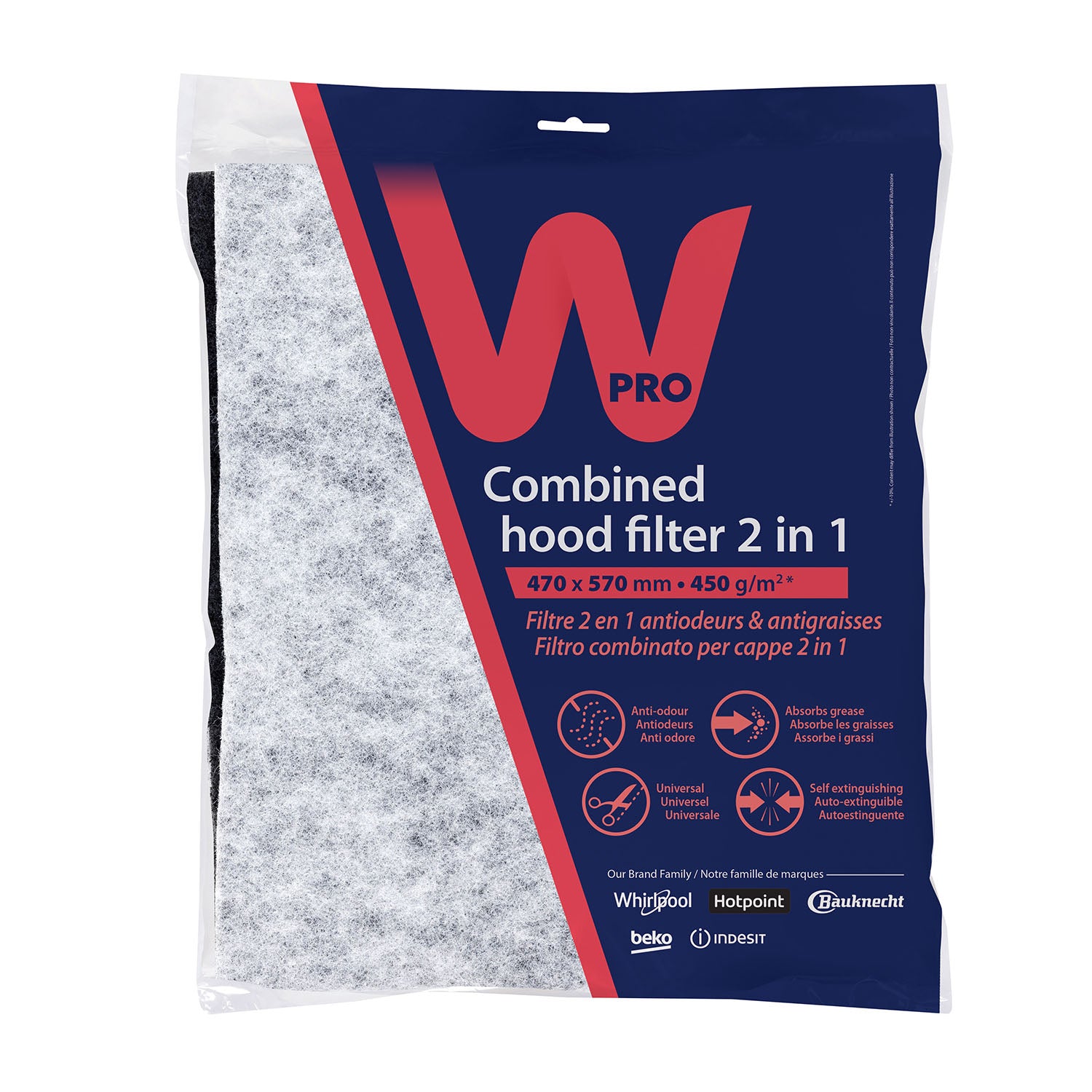 wpro-wpro-kolfilter-for-koksflakt Universal UCF016