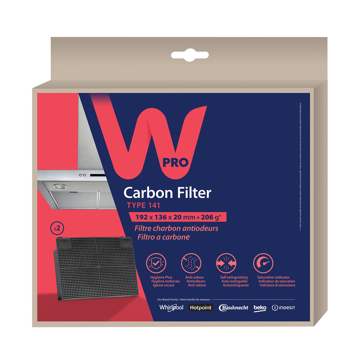 wpro-wpro-kolfilter-for-koksflakt CHF141/1
