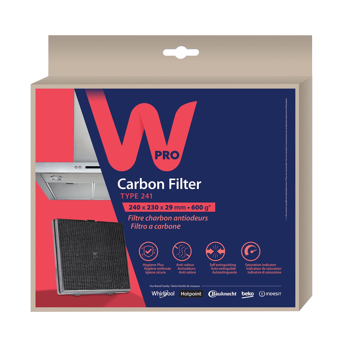 wpro-wpro-kolfilter-for-koksflakt CHF007/1