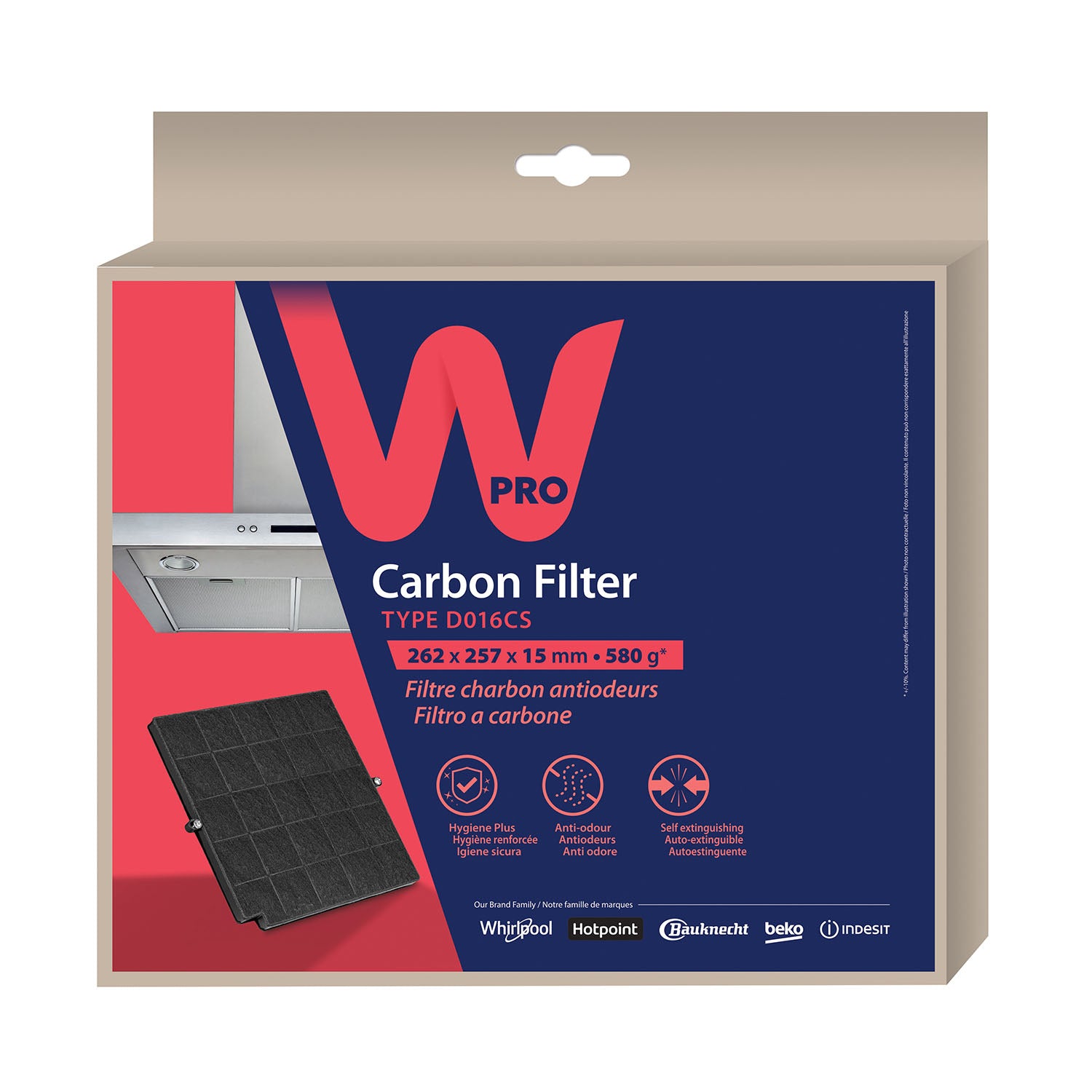 wpro-wpro-kolfilter-for-koksflakt CHF D016CS