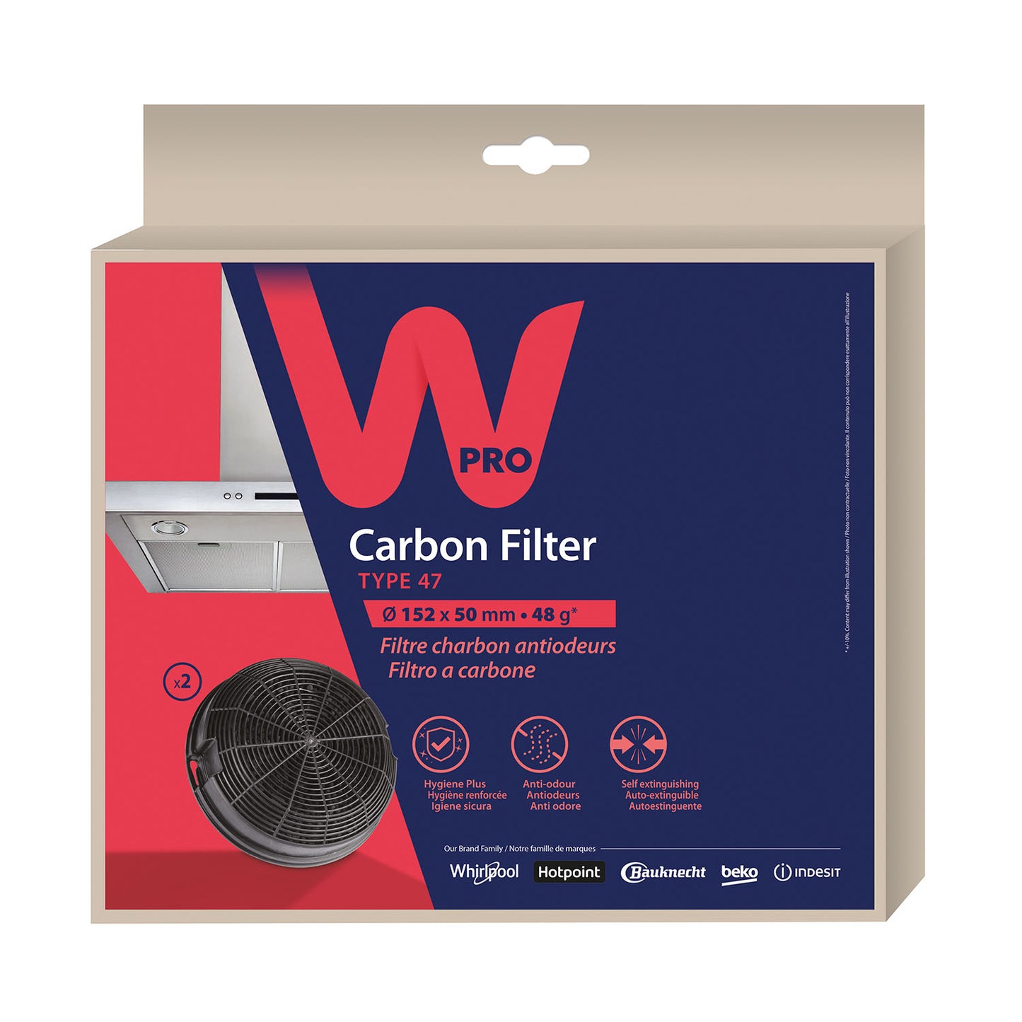 wpro-wpro-kolfilter-for-koksflakt AMC023/1