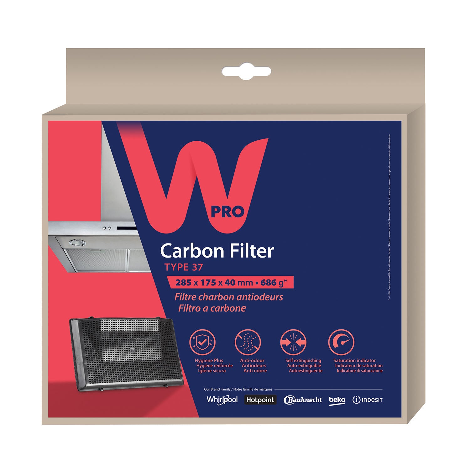 wpro-wpro-kolfilter-for-koksflakt AMC962/1