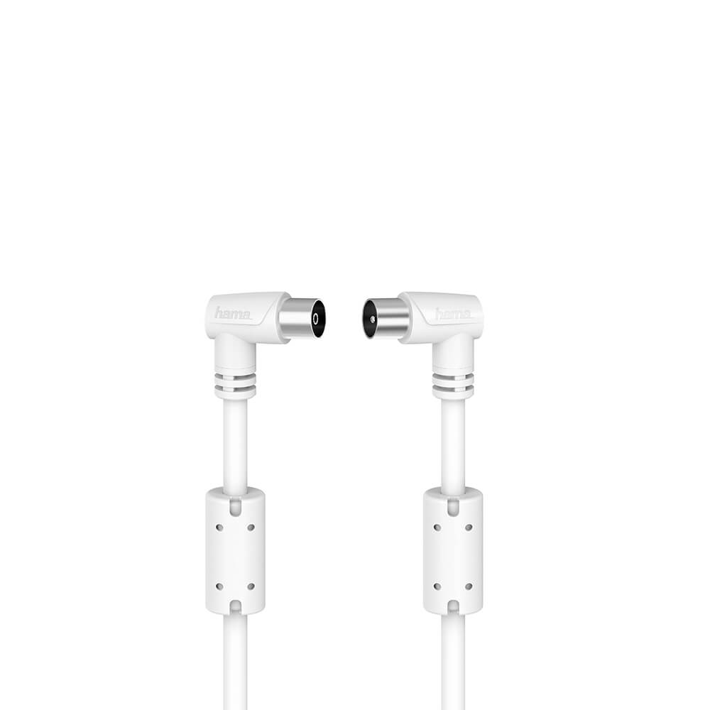 hama-hama-cable-antenna-angle-90db White 5.0m