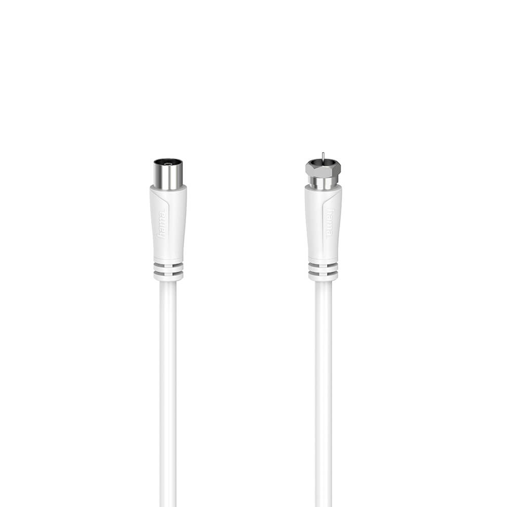 hama-hama-antenna-cable-sat-90db F-Coax White 3.0m