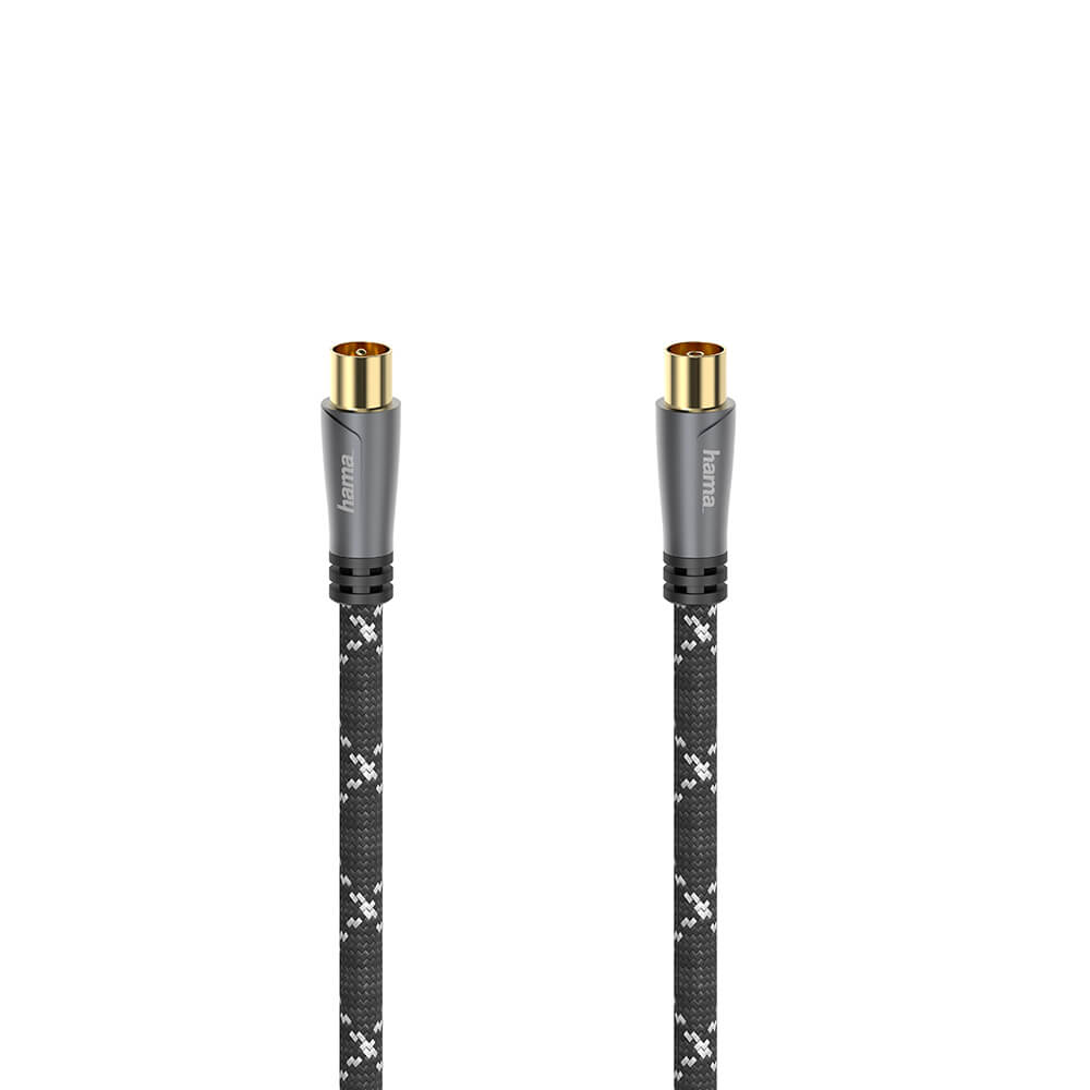 hama-hama-cable-antenna-120db Black/Grey 5.0m