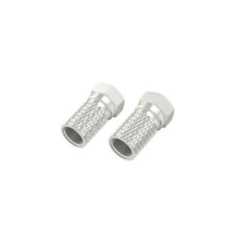 HAMA F-Plug 6.5mm 2-pack