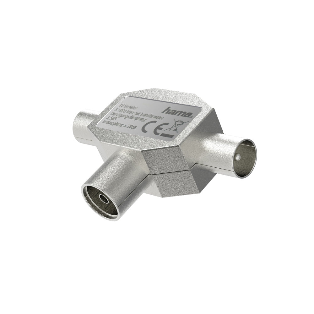 HAMA Antenna Splitter Coax 1-2