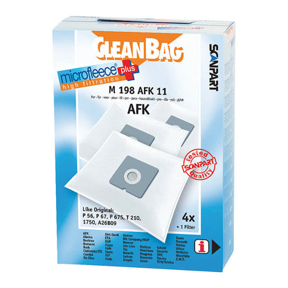 cleanbag-cleanbag-microfleece-dustbag AFK/Bestron/etc. 4+1
