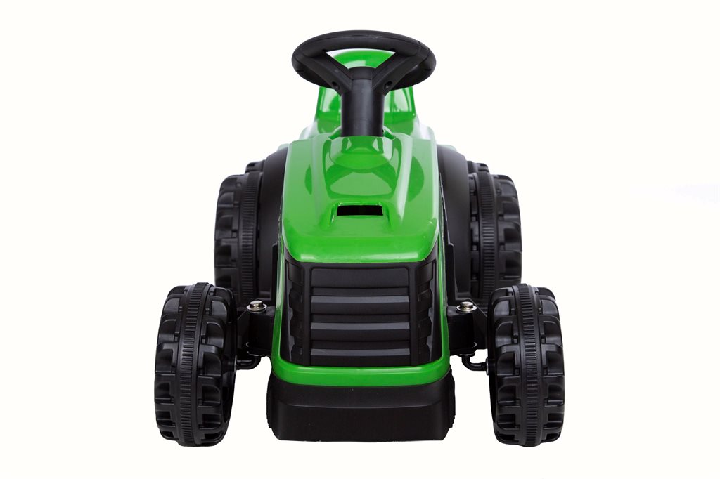 Azeno Eltraktor för barn med släp 6V batteridriven traktor