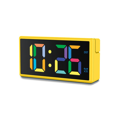 hama-hama-digital-alarm-clock-ibiza Multi Colour Display Yellow
