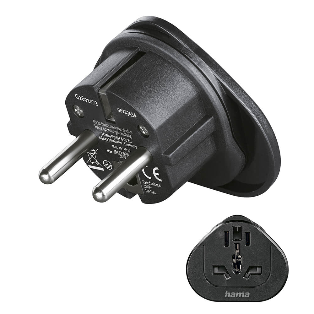 HAMA HAMA Traveladapter Type E/F