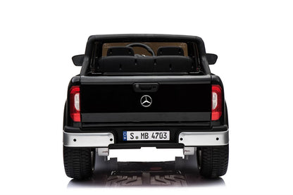 Mercedes X-Class elbil för barn 4x4 – 2-sits, gummihjul & fjärrkontroll