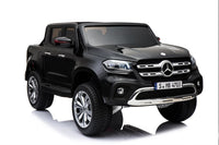 Mercedes X-Class elbil för barn 4x4 – 2-sits, gummihjul & fjärrkontroll