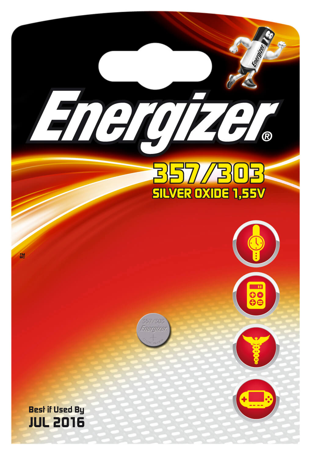 ENERGIZER ENERGIZER Batteri 357/303