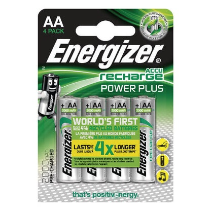 energizer-energizer-batteri-aa-lr6 Laddbart Ni-Mh 2000mAh 4-pack