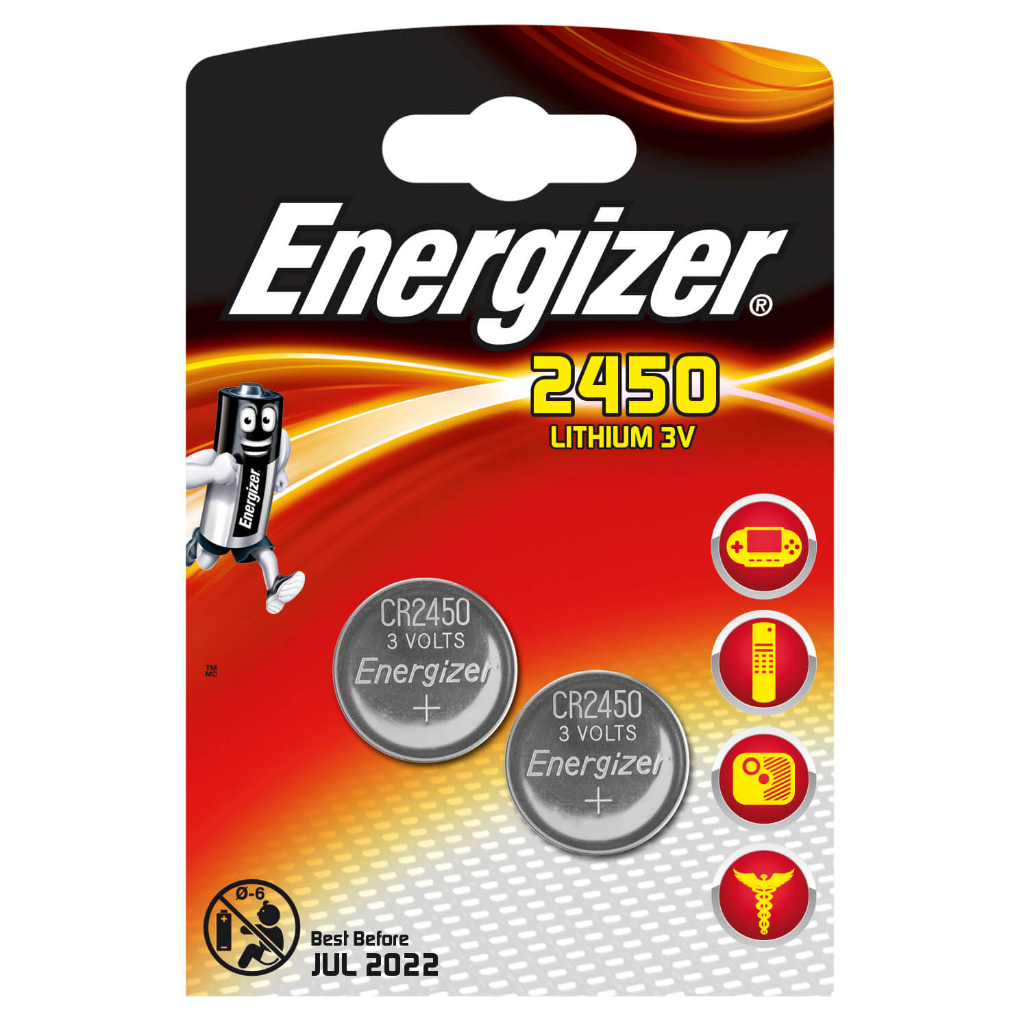 ENERGIZER ENERGIZER Batteri CR2450